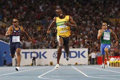 Bolt é a principal estrela do atletismo / Foto: Michael Dalder/Reuters