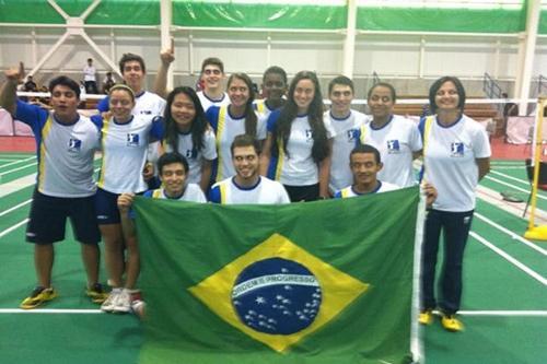 Equipe brasileira campeã / Foto: CBBd / Divulgação