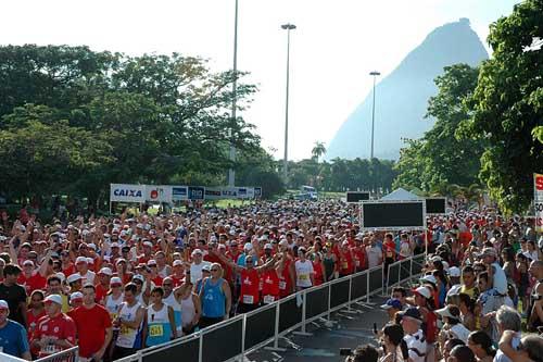 O feriado de São Sebastião começou cedo para os amantes do esporte / Foto: Cláudio Torós
