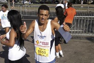 Clodoaldo, vencedor dos 10 km / Foto: Divulgação 