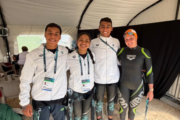Brasil encerra Mundial Júnior de Águas Abertas com bronze e quatro top 10