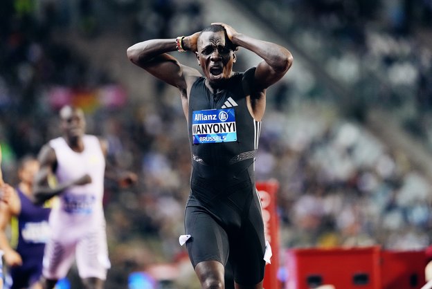 Emmanuel Wanyonyi vence os 800 metros em Bruxelas