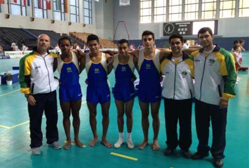 Delegação brasileira no Internacional Júnior Team Cup / Foto: Divulgação