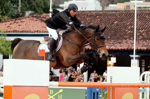 César Almeida, líder da série Big Tour, do Oi Brasil Horse Show  / Foto: Beatriz Cunha