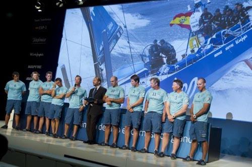 Team Telefónica, do comandante Iker Martinez, foi apresentado oficialmente / Foto: Maria Muiña / Team Telefónica