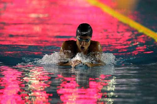 Joanna Maranhão venceu os 400m medley, com um recorde de campeonato especial / Foto: Satiro Sodré/AGIF