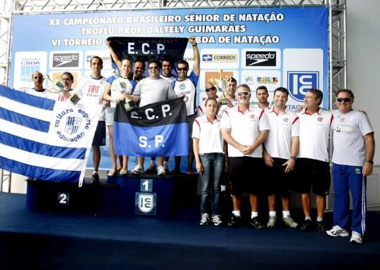 O Esporte Clube Pinheiros conquistou o título do 6º Torneio Open de Natação em Guaratinguetá  / Foto: Satiro Sodré