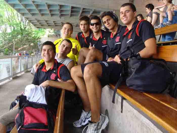 Jogadores do Flamengo de polo aquático, em São Paulo. Agora a disputa será no RJ / Foto: Esporte Alternativo 