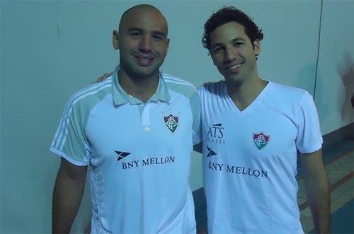 Felipe Perrone e Kiko Perrone - astros do Fluminense  / Foto: Eduardo Vieira / Divulgação CBDA 