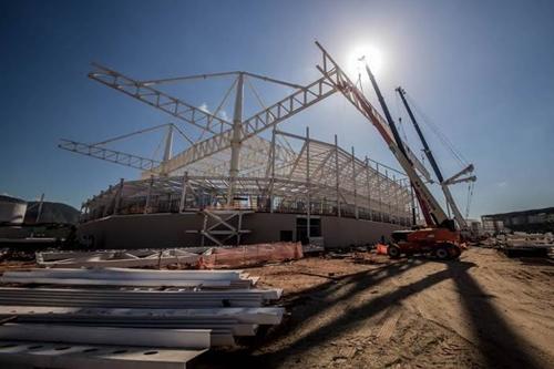 Estádio Aquático teve capacidade diminuída e irritou a Fina / Foto: Renato Sette Camara / Prefeitura do Rio