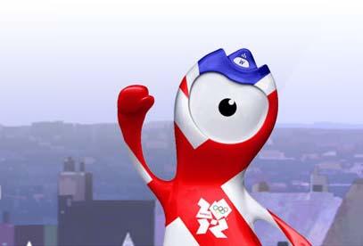 Mascote oficial dos Jogos Olímpicos de Londres 2012