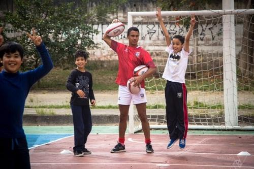 Ação foi realizada em parceria com o SESC. Copa HURRA! reúne mais de 200 crianças na zona leste de São Paulo / Foto: Divulgação HURRA!