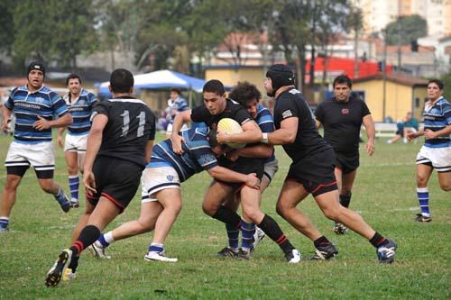 Atributos como força, estratégia e agilidade foram citados na imagem do rugby  / Foto: Mario Henrique 