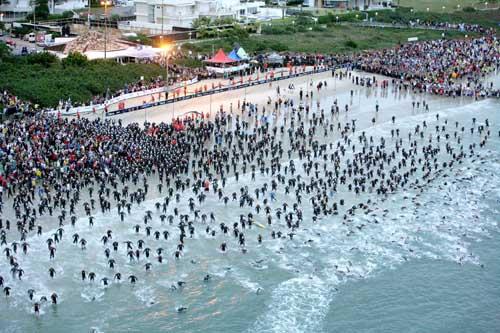 Principal prova do calendário nacional de triathlon, o Ironman Brasil será a atração do final de semana / Foto: Linkphoto.com.br