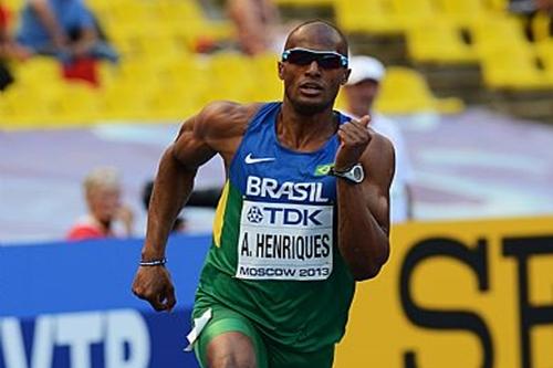 Anderson Henriques, destaque do 4x400 m / Foto: Eduardo Biscayart / CBAt