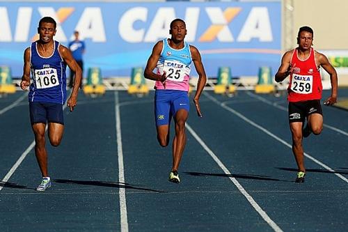 Paulo Camilo de Oliveira: campeão dos 100 m / Foto: Wagner Carmo / CBAt