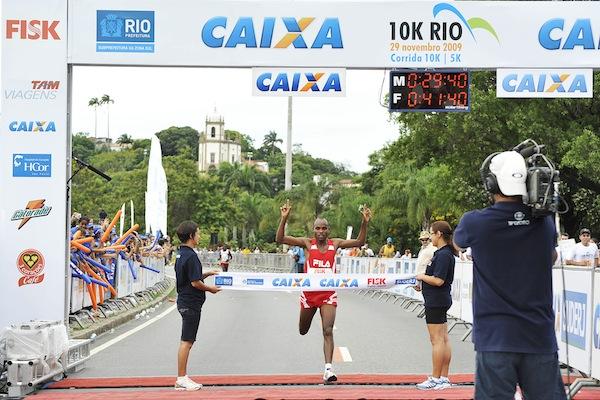  Na última edição da 10K Rio - Corrida Pan-Americana os africanos levaram a melhor do masculino dominando o pódio / Foto: Sérgio Shibuya / ZDL