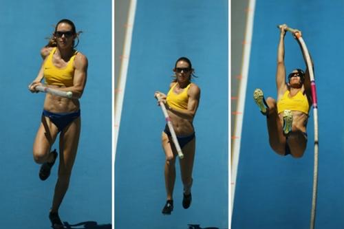 Fabiana Murer é uma das principais esperanças de medalha do atletismo brasileiro nos Jogos Olímpicos Rio 2016 / Fotos: Getty Images