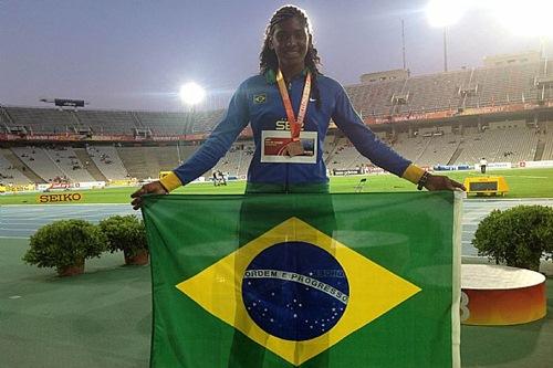 Tamara Alexandrino ganha bronze no heptatlo do Mundial Juvenil / Foto: Márcio Miguens / CBAt