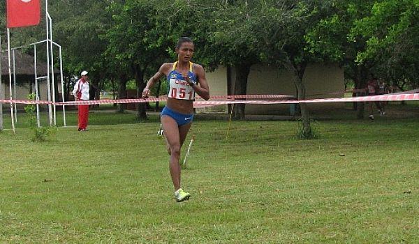 Simone Alves da Silva venceu os 8km adulto no Sul-Americano de Cross  / Foto: Divulgação