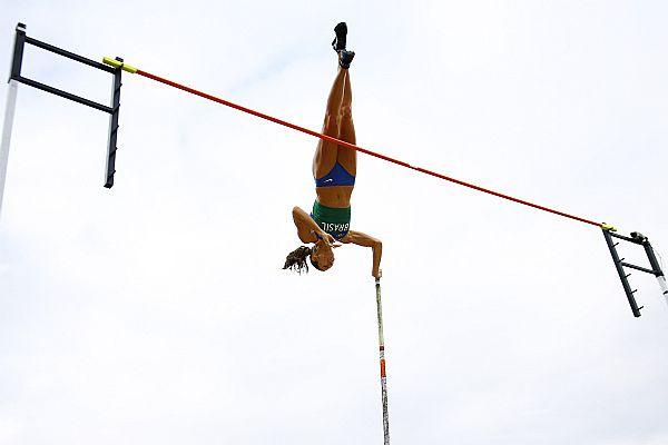 A brasileira Fabiana Murer, campeã mundial indoor do salto com vara, ficou em 5º lugar no DN Galan, 11ª etapa do Diamond League de 2011 da IAAF, nesta sexta-feira 29, em Estocolmo, na Suécia, com um salto de 4,51 m / Foto: Wagner Carmo/CBAt