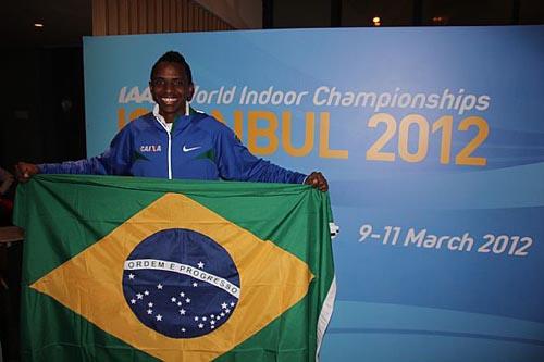 Campeão Mundial Indoor, Mauro Vinicius estará em Belém nesta quinta / Foto: Toninho Fernandes/CBAt