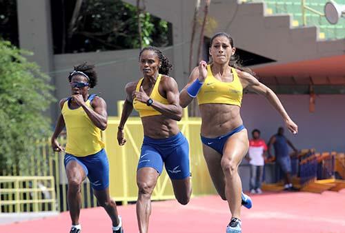 Ana Claudia estabelece novo recorde brasileiro e sul-americano para os 100m  / Foto: Fernanda Paradizo/ZDL