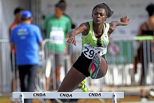 Chayenne Silva, 400 m com barreiras / Foto: Wagner Carmo/CBAt Chayenne Silva, 400 m com barreiras / Foto: Wagner Carmo/CBAt