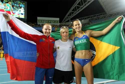 O Brasil conquistou na noite desta terça-feira, dia 30 de Agosto, em Daegu, na Coreia do Sul (manhã em Brasília), a primeira medalha de ouro na história do Campeonato Mundial de Atletismo / Foto: Getty Images/IAAF