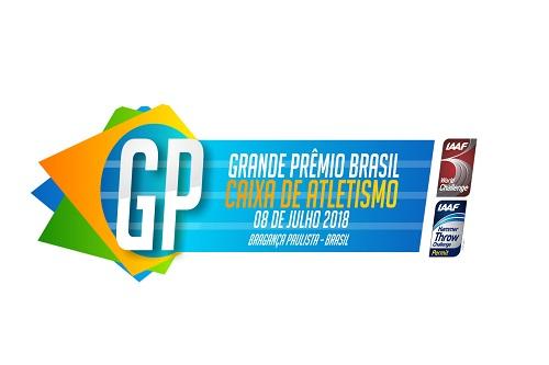 Logo do GP Brasil Caixa / Foto: Divulgação CBAt