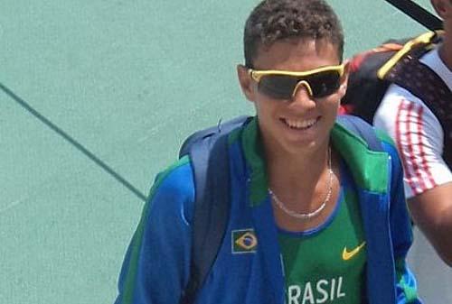 Thiago Braz bate recorde sul-americano no salto com vara  / Foto: Divulgação/CBAt