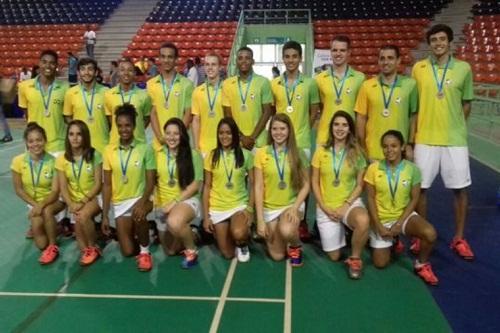 Badminton - Equipe adulta de badminton conquista a prata em Santo Domingo