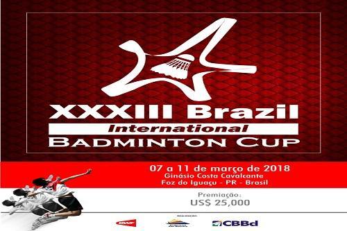 Carta de apresentação do campeonato de Badminton, que será disputado em Foz do Iguaçu / Foto: Tecnologia da Comunicação/CBBd/HM