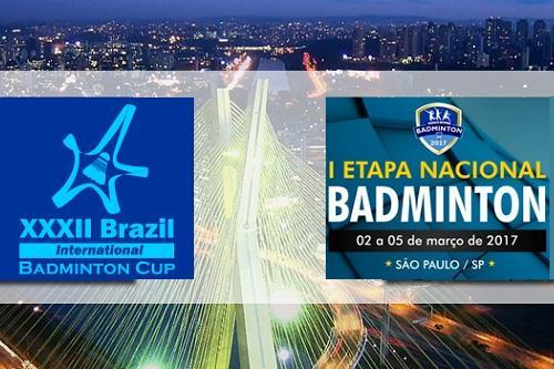 O Clube Pinheiros deve receber, de 2 a 5 de março, a 1ª etapa de 2017 do Campeonato Nacional de Badminton e de Parabadminton / Foto: Tecnologia da Comunicação/CBBd/HM