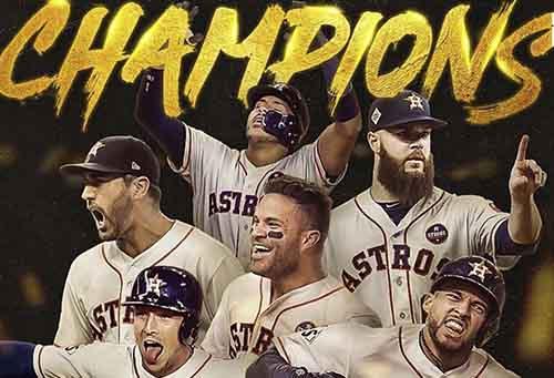 Os Houston Astros podem ser campeões de novo da World Series? / Foto: Hollywood Replay via Facebook