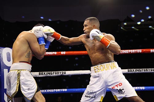 Esquiva Falcão brilha no Boxing for You 11 como número 1 do mundo   / Foto: Mario Palhares | B4Y & On Board Sports