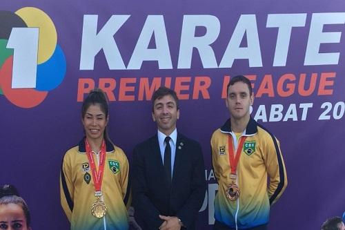 Caratê - Douglas Brose e Valéria Kumizaki conquistam medalhas para o Brasil