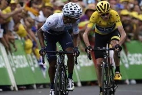 Quintana e Froome lado a lado na 17ª etapa / Foto: Getty Images