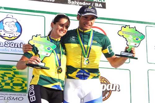 Campeões brasileiros de Mountain Bike XCO 2012/ Foto: Divulgação