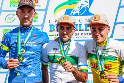 Especialista na competição, ciclista ribeirão-pretano fatura oitava medalha em edições do Nacional / Foto: Wesley Kestrel/CBC 