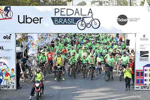 Ciclismo - Pedala Brasil reúne 3 mil pessoas em Belo Horizonte 