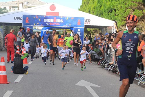 Ironkids reuniu 350 crianças em Florianópolis / Foto: Fábio Falconi/Unlimited Sports