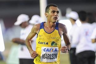 Marílson Gomes dos Santos é o melhor brasileiro na maratona  / Foto: Agência Luz/BM&FBOVESPA