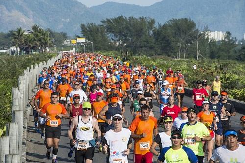 Em sua 15ª edição, Maratona da Cidade do Rio de Janeiro reunirá 33 mil pessoas de 47 países, dia 18 de junho / Foto: Thiago Diz/Divulgação Maratona do Rio​