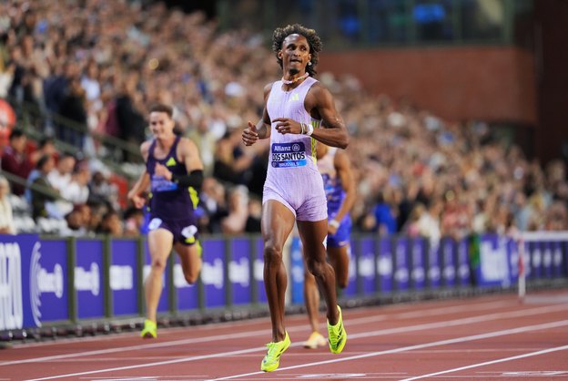 Alison dos Santos é tricampeão da Diamond League