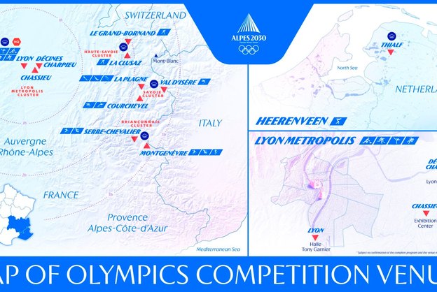 Alpes 2030 finaliza plano de locais para Jogos Olímpicos de Inverno