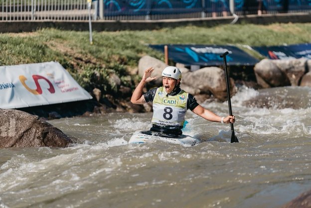 Ana Sátila conquista ouro no C1 na Copa do Mundo de Canoagem