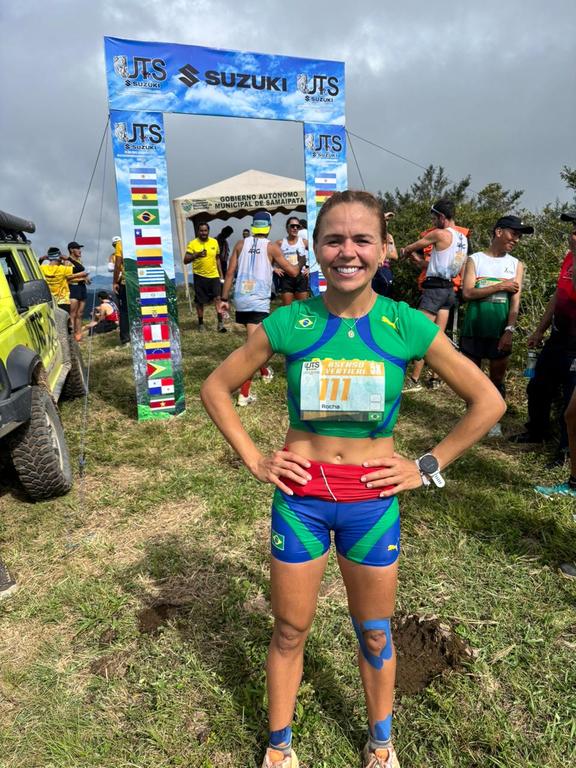 Anastácia conquista prata no Sul-Americano de Trilha