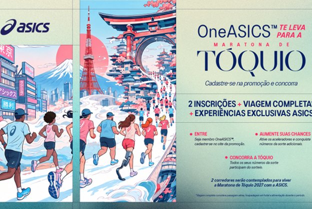 ASICS promove sorteio para Maratona de Tóquio 2027