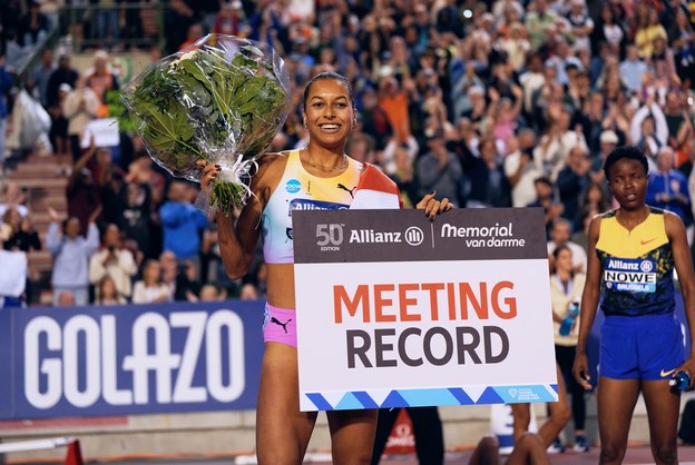 Audrey Werro é campeã da Diamond League 2026 nos 800m